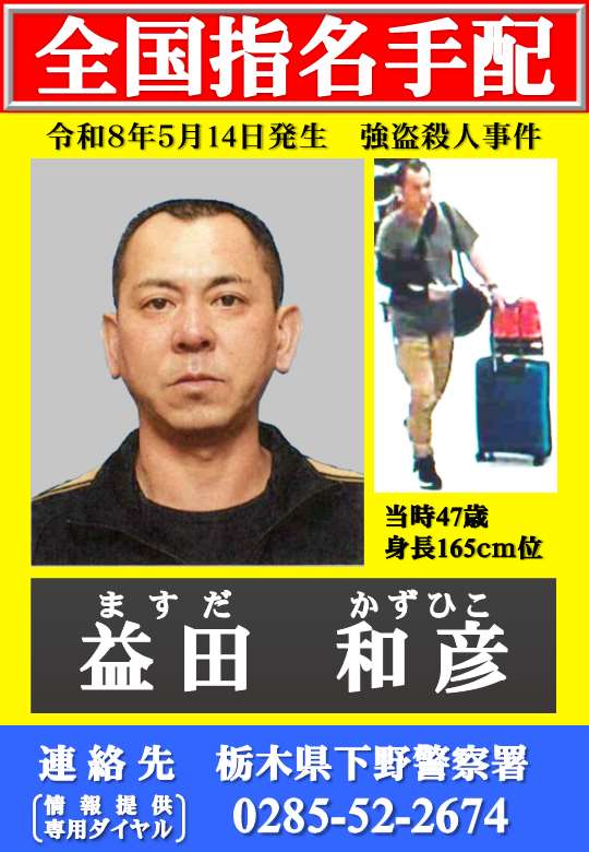 上三川町地内強盗殺人事件
