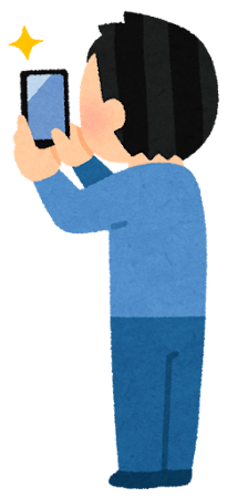 写真を撮る人