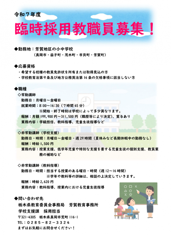 R7臨採募集
