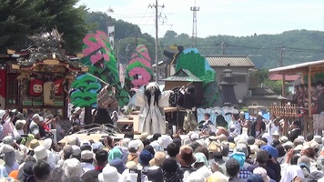 写真：山あげ祭り